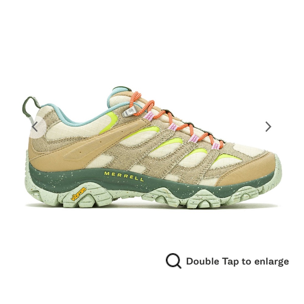Parks Project New in box Merrell Moab 3 X Parks Project Cream Hiking Boots W 8